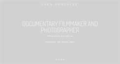 Desktop Screenshot of lykagonzalez.com